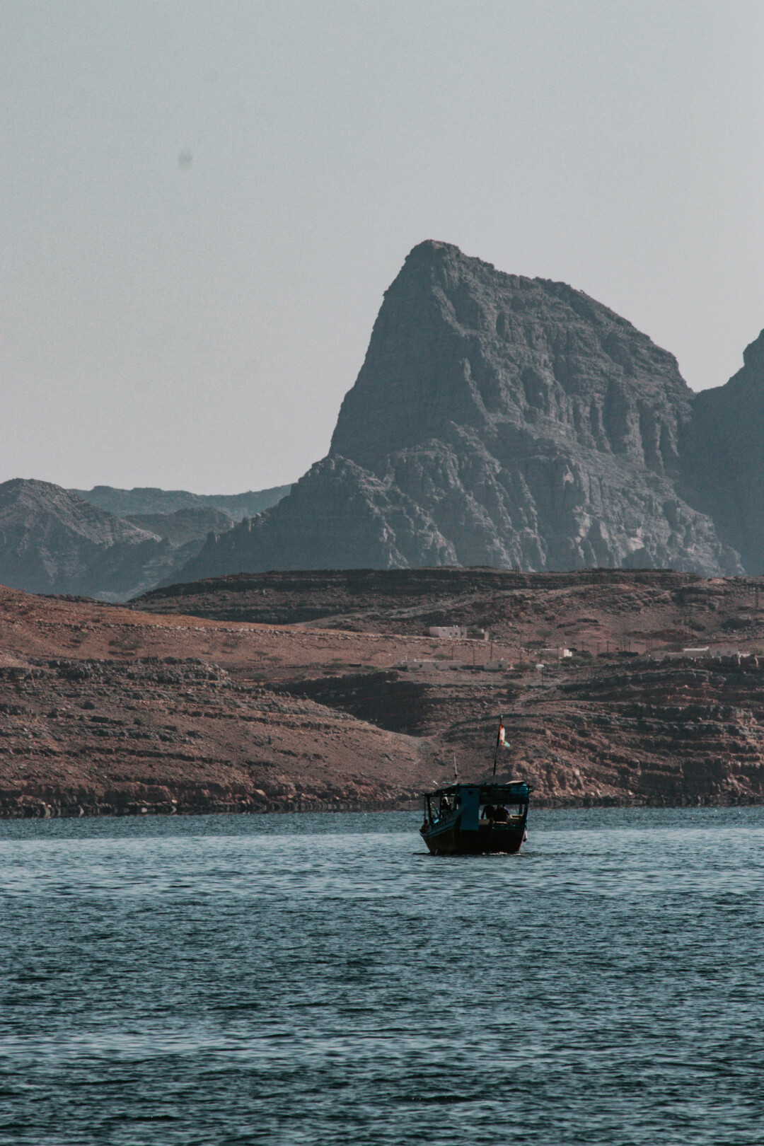 A boat in Musandam