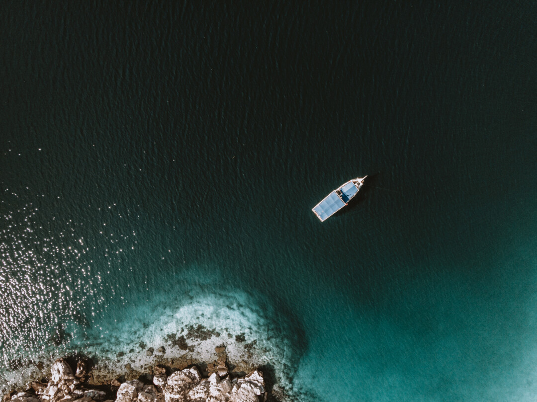 Drone shot of Musandam