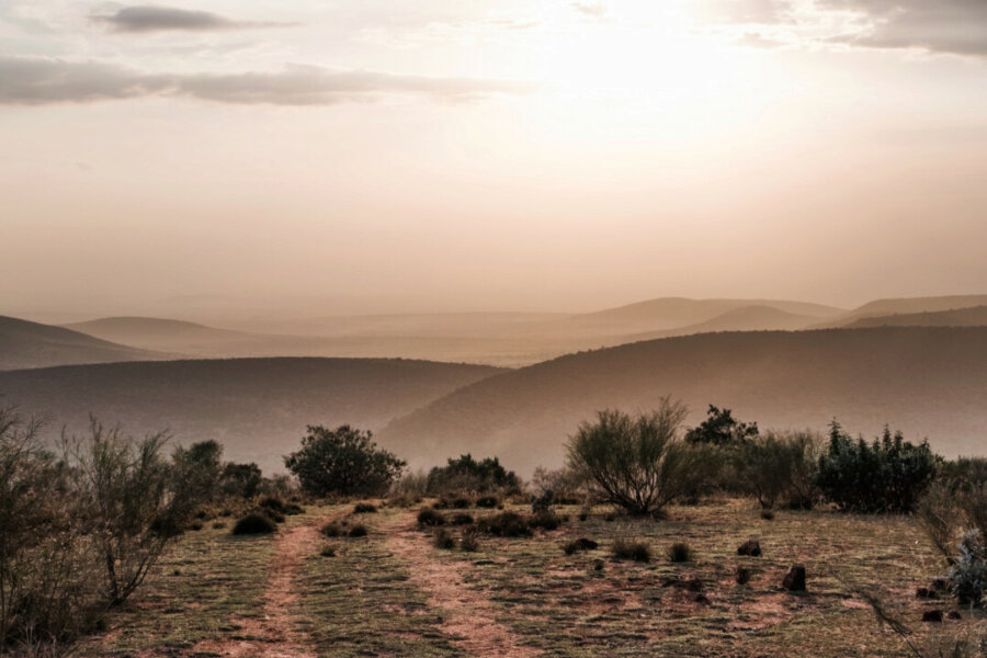 Sunset in the Masai Mara