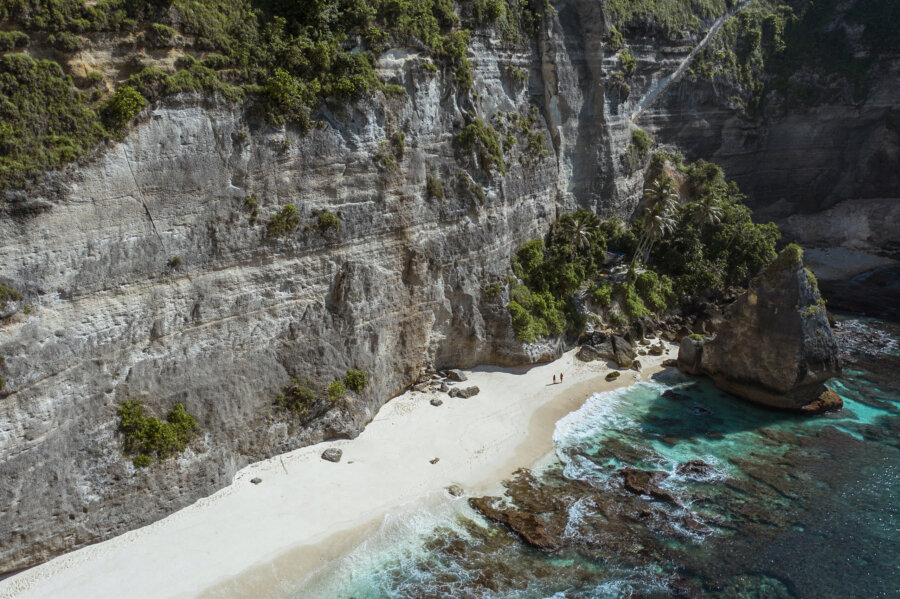 Diamond Beach, landscape shot