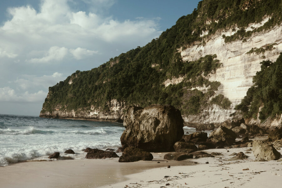 Suwehan beach, Nusa Penida, landscape